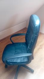 Zwarte leren bureaustoel te koop, Ophalen