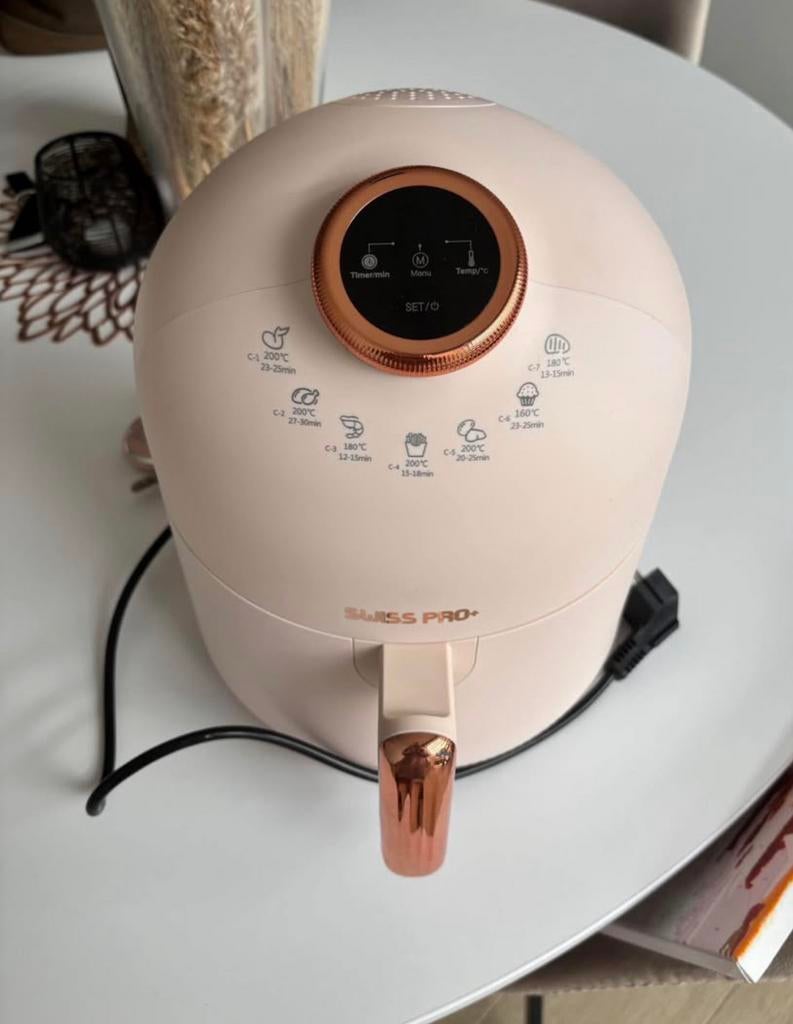 Swiss pro + airfryer 3,5 L, Electroménager, Friteuses à air, Enlèvement, Utilisé, Friteuse à air