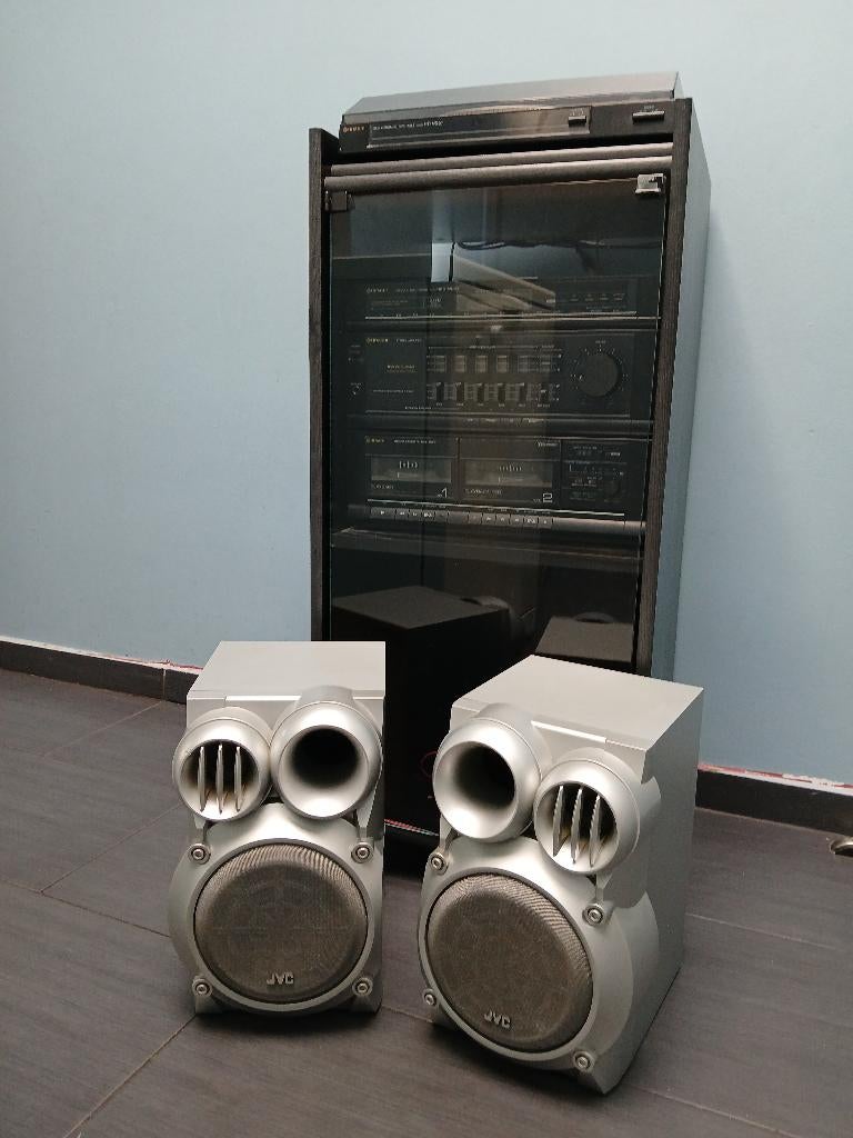 Hi-fi - PIONEER- HITACHI, Enlèvement, Utilisé, Ensemble complet