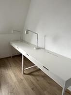 Bureau Ikea ALEX - wit, Huis en Inrichting, Ophalen, Gebruikt, Bureau