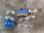 muuraansluitingsdoos blauw 1/2 x EK - 5 stuks, Bricolage & Construction, Sanitaire, Comme neuf, Enlèvement, Robinet