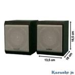 THOMSON Stereo Luidsprekerset 4 inch 2x 20 Watt, Overige merken, Nieuw, Ophalen of Verzenden, Minder dan 60 watt