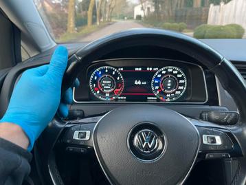 Vw golf 7 digitale instrument en Radio scherm installatie  beschikbaar voor biedingen