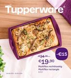 Multiflex rechthoekig tupperware, Ophalen of Verzenden, Nieuw, Paars, Bak of Kom