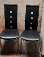 Chaises VIDA, Ophalen, Gebruikt, Zwart, Twee