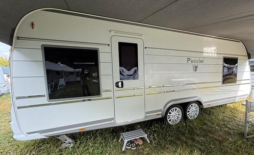 Tabbert Puccini 620, Caravans en Kamperen, Caravans, Particulier, tot en met 4, 2000 kg en meer, Tabbert, Frans bed, Airco, Douche