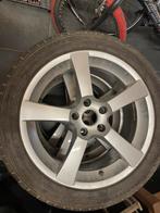 4 velgen met banden evo 215 50 R17, Auto-onderdelen, Ophalen, Gebruikt, Band(en)