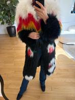 Bonten jas, Kleding | Dames, Verzenden, Nieuw, Maat 36 (S), Zwart