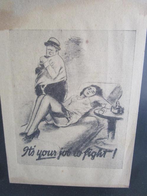 Duitse propaganda pamflet, Verzamelen, Militaria | Tweede Wereldoorlog, Landmacht, Overige typen, Ophalen of Verzenden