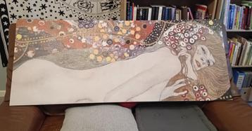 Schilderij Klimt Watersnake beschikbaar voor biedingen