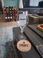 Glas Cornet Witte Bedrukking, Verzamelen, Ophalen of Verzenden