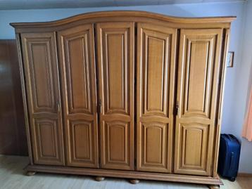 Complete eiken slaapkamer  beschikbaar voor biedingen
