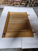 Houten louvre deuren, Ophalen, Gebruikt, Minder dan 80 cm, Overige typen