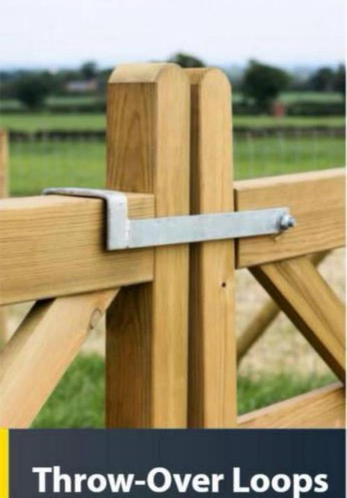 Nieuw! Boerderij wei schuur paard tuin hek sluiting slot 350, Tuin en Terras, Tuinhekken en Hekwerk, Ophalen of Verzenden