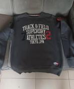 Sweat Superdry col rond L, Enlèvement ou Envoi, Porté, Taille 52/54 (L), Gris