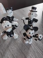 Figurine noir et blanc Mickey daisy Donald oncle picsou, Collections, Enlèvement ou Envoi, Utilisé