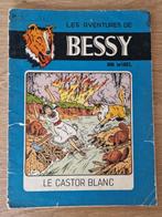 Bessy - Le castor blanc -29- 1e druk (1959) Strip, Gelezen, Willy Vandersteen, Eén stripboek, Ophalen of Verzenden