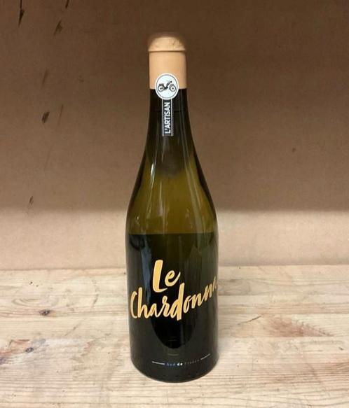 Flessen wijn L'Artisan Le Chardonnay 2022 te koop op factuur, Collections, Vins, Comme neuf, Enlèvement ou Envoi