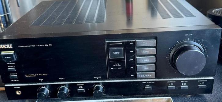 Akai stereo-versterker, TV, Hi-fi & Vidéo, Amplificateurs & Ampli-syntoniseurs, Utilisé, Stéréo, Enlèvement