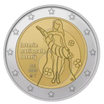2 euro België 2025 Nationale Loterij  beschikbaar voor biedingen