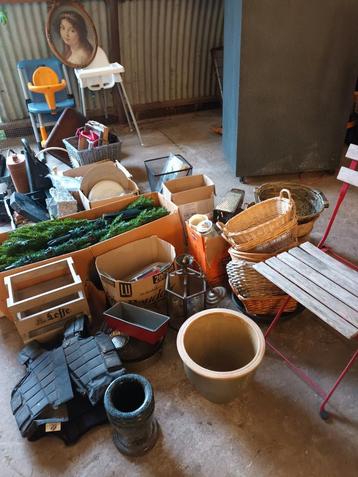Groot lot rommelmarkt spullen ( zie alle foto's) beschikbaar voor biedingen