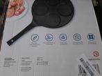 Pancake zwarte aluminium pan "Joey's" nieuwe staat, Huis en Inrichting, Keuken | Potten en Pannen, Inductieplaat, Ophalen of Verzenden