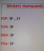 ️Region Charleroi️ Echange stickers Topps Euro 2024, Affiche, Image ou Autocollant, Enlèvement, Neuf