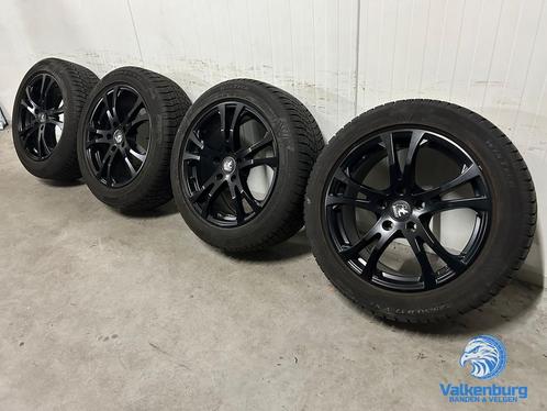 8-9mm! Opel Insignia B Zafira Tourer 17 inch zwarte velgen 5, Auto-onderdelen, Banden en Velgen, Banden en Velgen, Winterbanden
