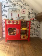Dinette en bois avec tous les accessoires, Enfants & Bébés, Enlèvement, Comme neuf, Bois