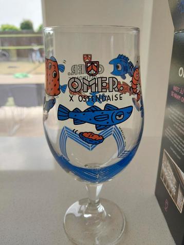 Omer Ostendaise collector glas  beschikbaar voor biedingen