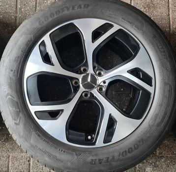 18 inch Mercedes GLC X254 Zomerset 5x112 Goodyear 6mm TPMS  beschikbaar voor biedingen