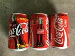 Coca-Cola 3 verschillende Portugese blikjes, Enlèvement ou Envoi, Utilisé, Emballage