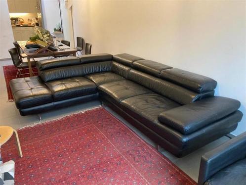 Luxe zetel met een relaxstoel, Huis en Inrichting, Zetels | Zetels, Zo goed als nieuw, Hoekbank, Vierpersoons of meer, 150 tot 200 cm