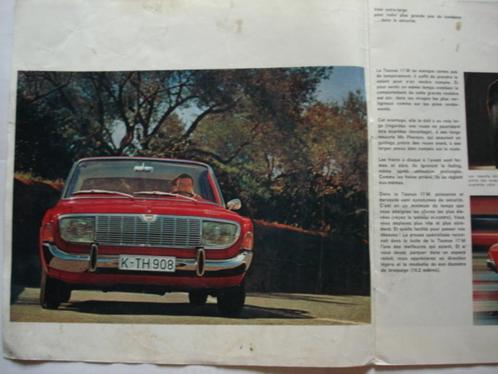 Ford Taunus 17 M 1966 Brochure Catalogue Prospekt 14 pp., Livres, Autos | Brochures & Magazines, Utilisé, Ford, Envoi