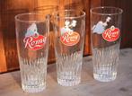 Retro vintage glazen Romy pils Walter De Bock de ronde, Verzamelen, Ophalen of Verzenden