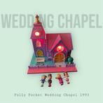 Chapelle de mariage vintage Polly Pocket — lampe de travail, Enlèvement ou Envoi, Comme neuf, Accessoires