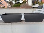 2 x Jardinera Veneto 66x33x28, Ophalen, Kunststof, Gebruikt, Tuin