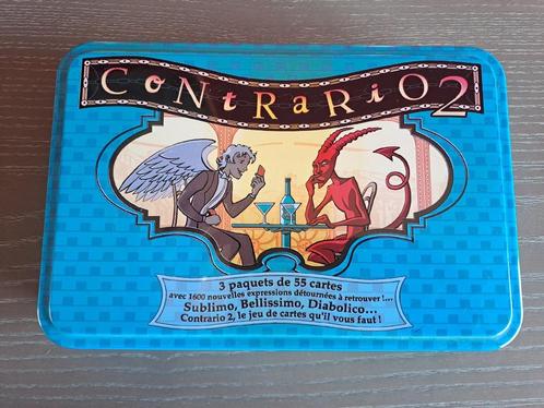 Jeu Contrario2, Hobby en Vrije tijd, Gezelschapsspellen | Kaartspellen, Zo goed als nieuw, Vijf spelers of meer, Ophalen of Verzenden