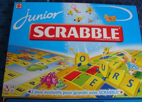 Jeu de société : JUNIOR SCRABBLE, Hobby & Loisirs créatifs, Jeux de société | Jeux de plateau, Comme neuf, 1 ou 2 joueurs, Trois ou quatre joueurs