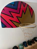 Basketball bord + ring / interieur stuk, Antiek en Kunst, Ophalen