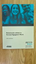 Relationele ethiek in Sociaal-Agogisch Werk, Ophalen of Verzenden, Gelezen, Hoger Onderwijs, Henk Vandaele