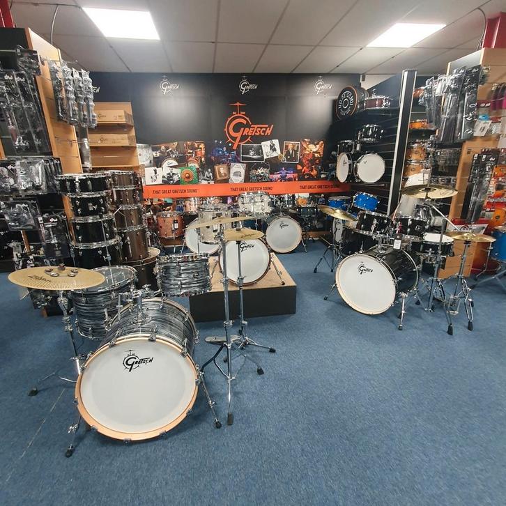 Grote Keuze in Gretsch drumstellen!, Muziek en Instrumenten, Drumstellen en Slagwerk, Nieuw, Ophalen of Verzenden