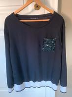 Fijn bloesje River Woods 40 weinig gedragen, Kleding | Dames, Blouses en Tunieken, Ophalen of Verzenden, Blauw