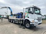 Mercedes-Benz AROCS 3246 8x4 TRIDEM + CRANE (24m!) PALFINGER, Auto's, Vrachtwagens, Automaat, Euro 6, Overige kleuren, Mercedes-Benz