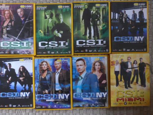 CSI  ; CSI Miami - CSI NY en CSI ; totaal 22 dics, Cd's en Dvd's, Dvd's | Thrillers en Misdaad, Gebruikt, Detective en Krimi, Vanaf 12 jaar
