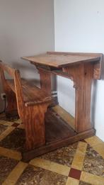 Banc écolier ancien, Antiquités & Art