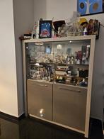 Vitrine avec éclairage LED, bon état, Maison & Meubles, Avec porte(s), 25 à 50 cm, Comme neuf, 100 à 150 cm
