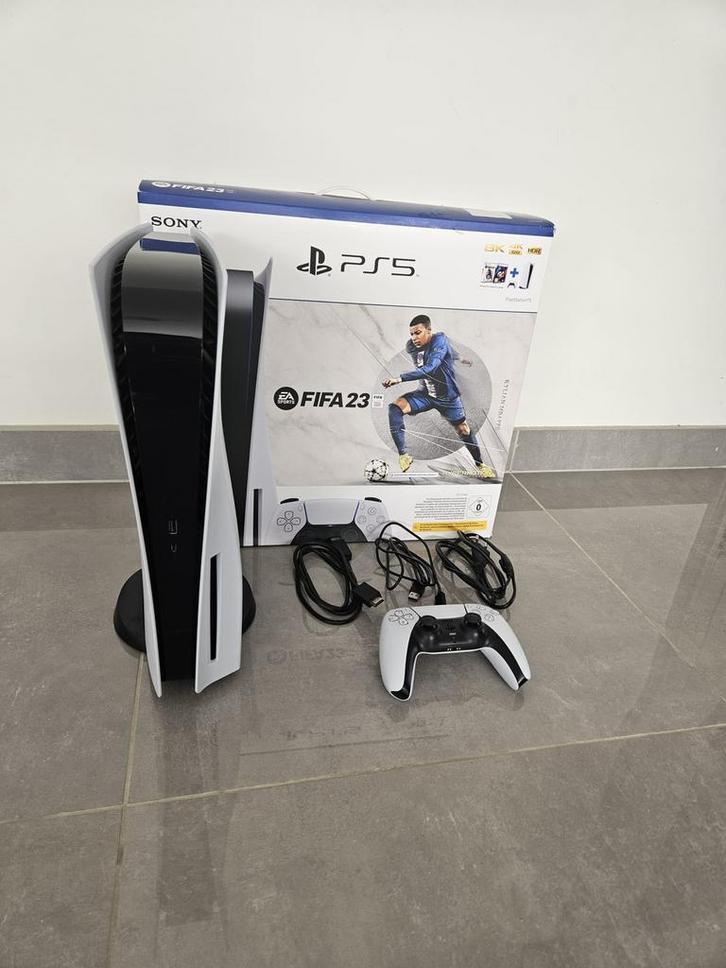 Playstation 5 disc edition, Games en Spelcomputers, Spelcomputers | Sony PlayStation 5, Zo goed als nieuw, Playstation 5, Ophalen
