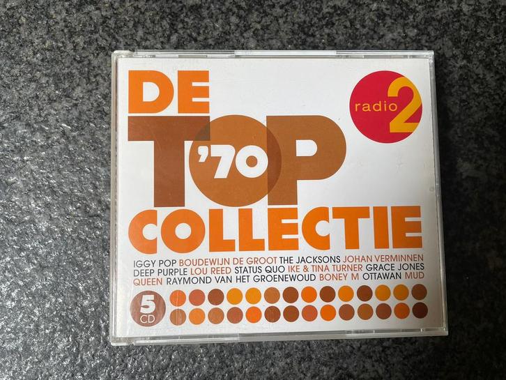 De topcollectie ‘70 5cd, Cd's en Dvd's, Cd's | Verzamelalbums, Gebruikt, Ophalen of Verzenden