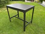 Table haute Ikea bois brun foncé structuré, Huis en Inrichting, Tafels | Statafels, Ophalen, Zo goed als nieuw